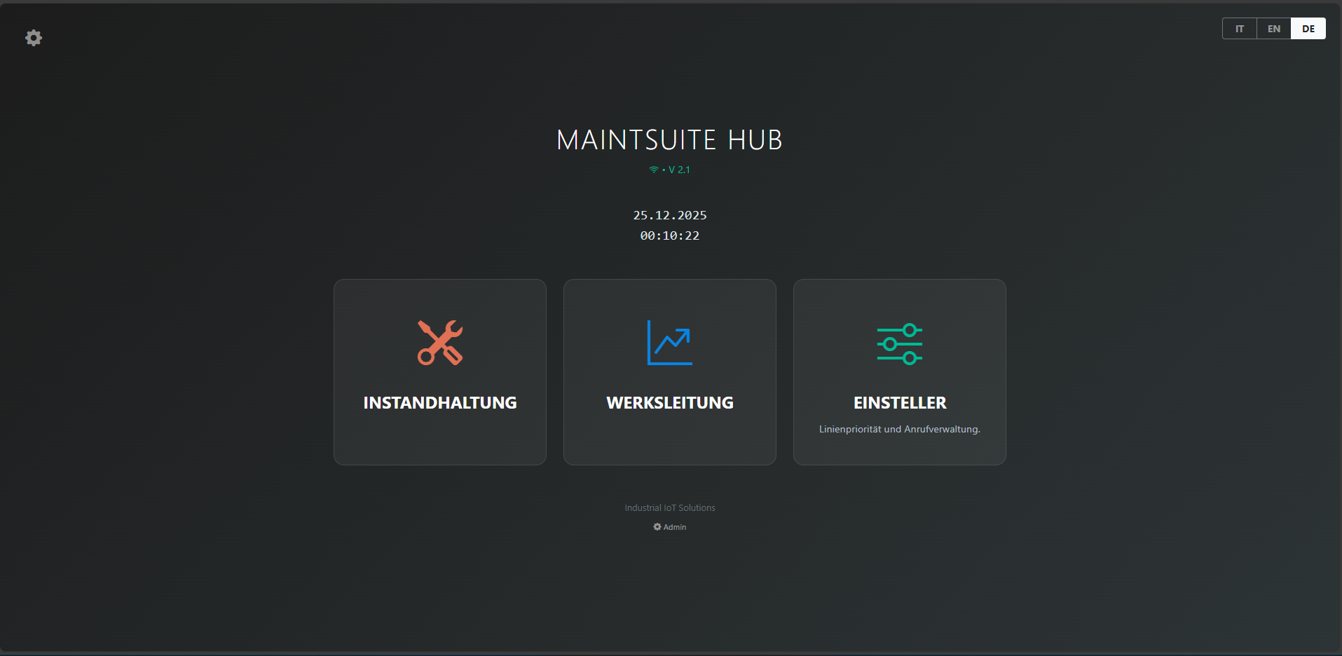 MaintSuite Dashboard